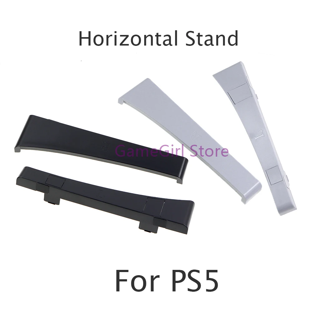 

5sets Horizontal Bracket Stand Base Holder for Playstation 5 PS5 Console Disc & Digital Editions Accessories