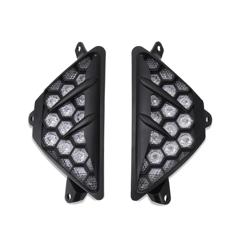 Przedni kierunkowskaz LED motocykla światło migające pasuje do NINJA 500 dla NINJA500 2024 2025 — 2
