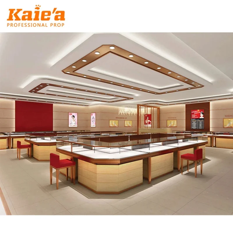 custom.Decorative OEM Jewellery Shop Decoration Design Retail Display Jewellery Interior Design Ideas