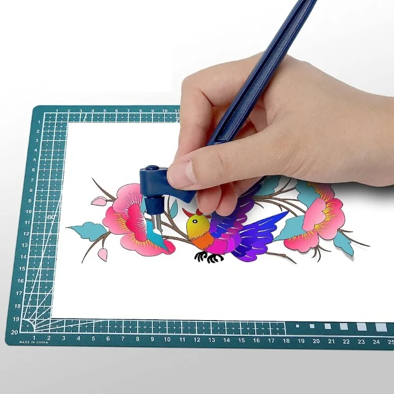 Gyro cutting tool - 360 ° rota - Art Craft With Paper ulasan dan harga