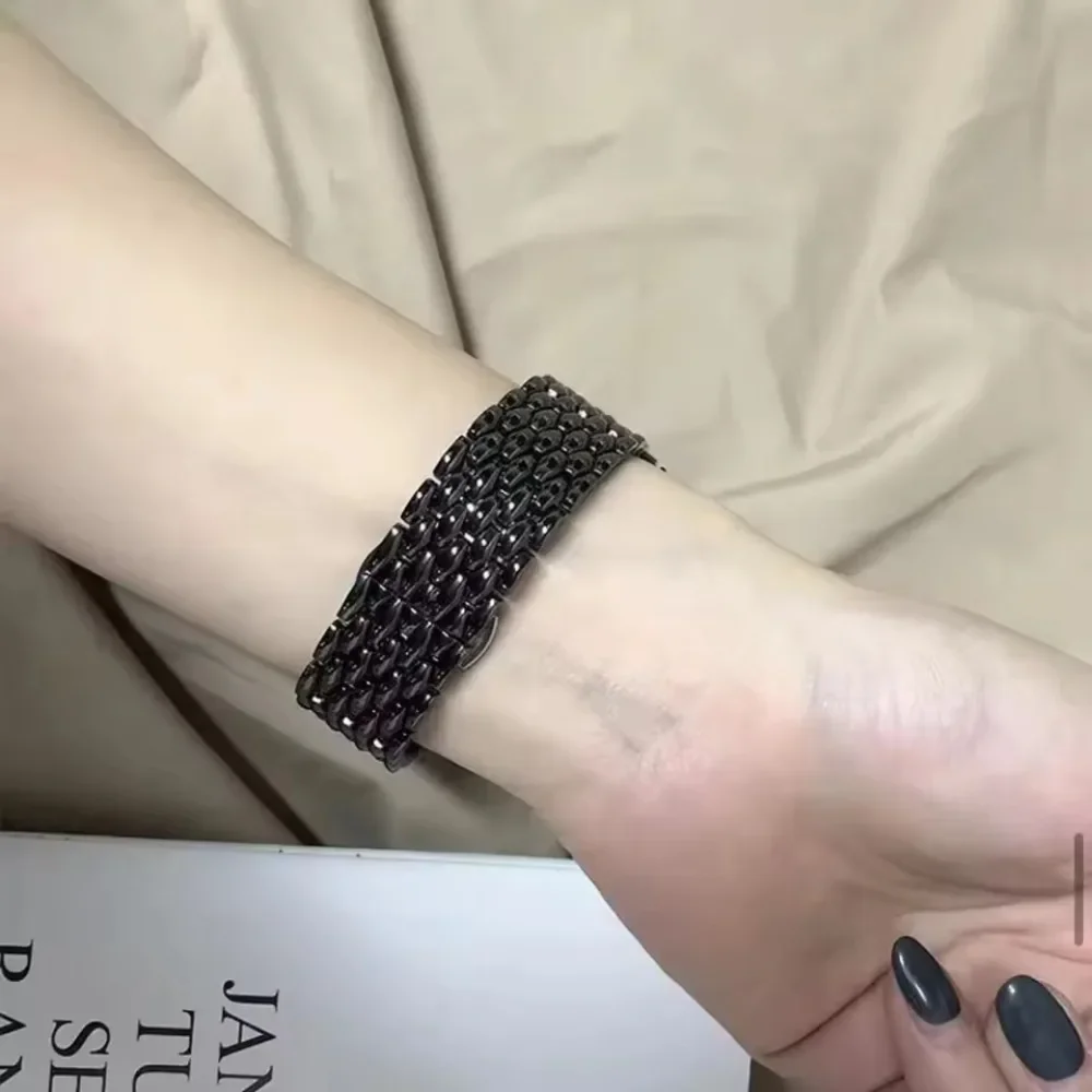 Pulseira de metal de 22mm para huawei watch gt5 5 pro/gt4/gt3 3pro/gt2 46mm/gt2pro, correa de aço inoxidável para huawei watch 5 46mm