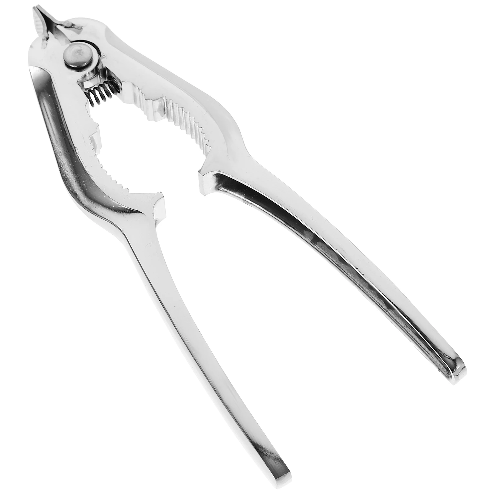 

Stainless Steel Clam Accessory Shucker Sturdy Clam Opener Seafood Clamps Automatic Tool Kitchen Use Small Size