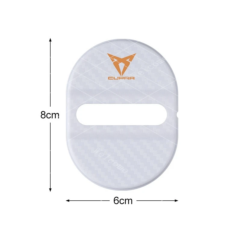 Silicone Car Door Lock Buckle Protection Cover Elastic For Seat Cupra Ateca Born Leon IBIZA Raval Formentor Terramar valve core