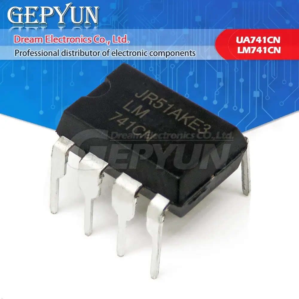 10PCS LM741CN DIP8 LM741 DIP DIP-8 741CN DIP-8 Operational Amplifier LM741C