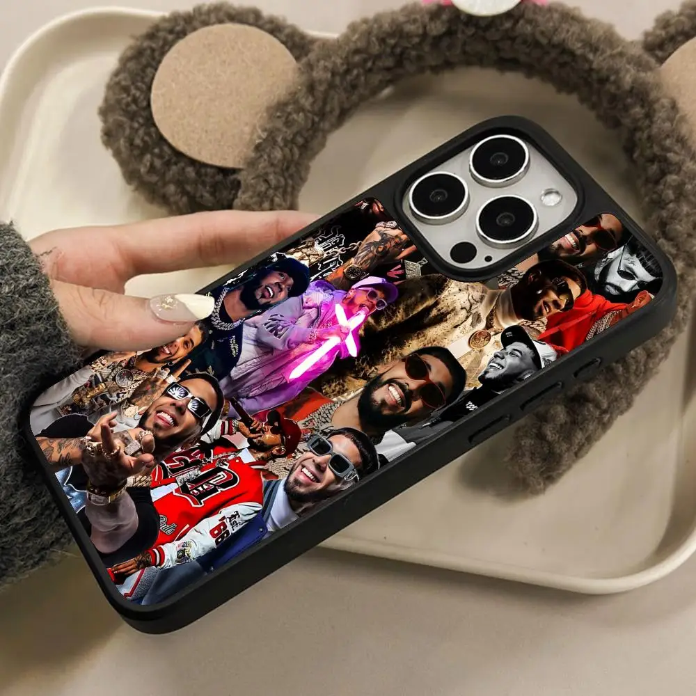 

Чехол Anuel AAAA с матовой поверхностью для iPhone 17 16 15 14 13 12 11 Air Pro Max Plus, цветной