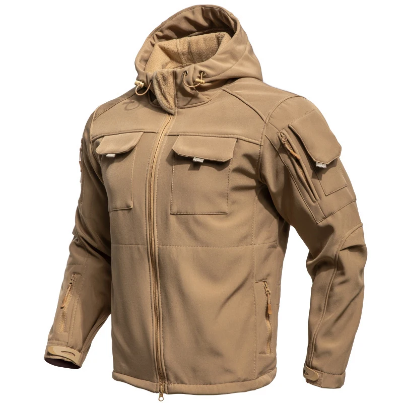 

Зимняя мужская куртка Mountain SKi Softshell, мужская тактическая водонепроницаемая куртка, уличная мужская спортивная ветровка, теплые пальто с капюшоном