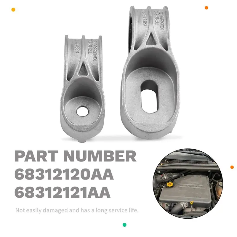 Для Grand Voyager 2017, кронштейн выхлопной трубы автомобиля RU/US/CANADA, подвесные номера деталей 68312120AA 68312121AA