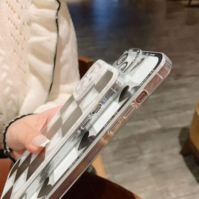 Love Heart Cover Case For OPPO A58 A78 A3S A5S A9 A5 A53 2020 A17 A16 A15 A76 A55 A54 A74 A52 A72 A73 A92 A93 A94 A95 A96 Soft