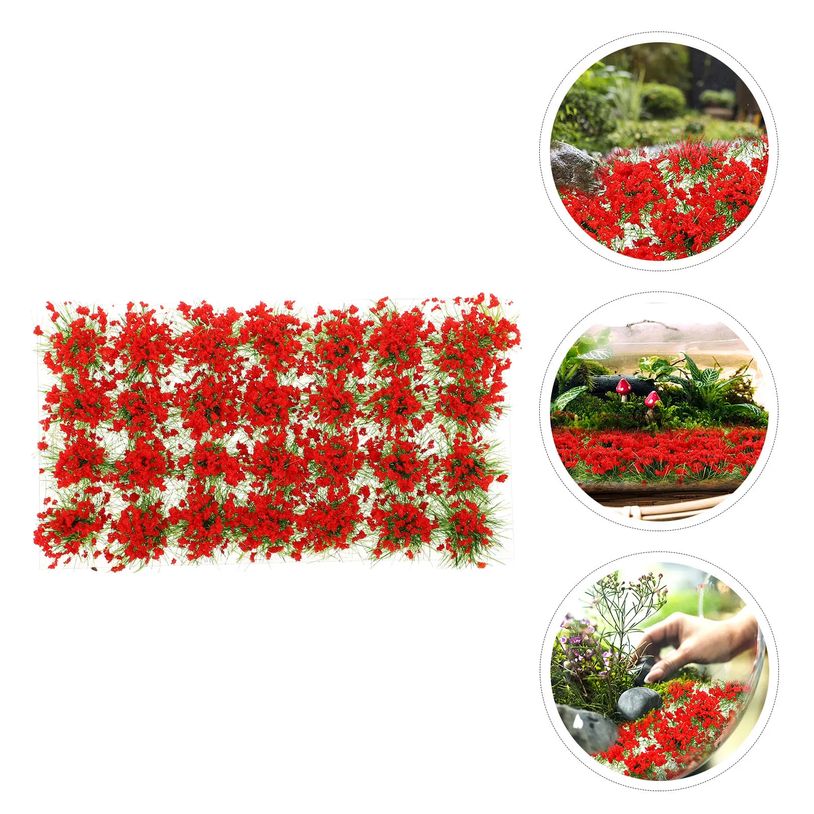 

Искусственный миниатюрный кустик травы DIY: реалистичный мини-растение-пучок для декора мини-ландшафта, имитация травяного пучка, микро-трава