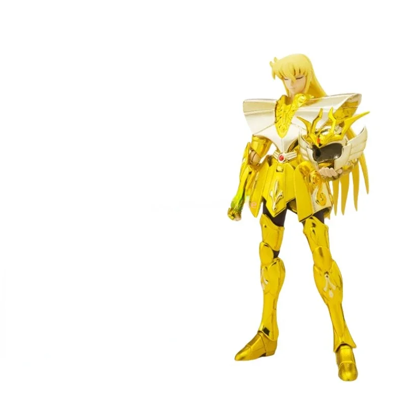 In Stock Bandai Saint Seiya Virgo, Sixth House, Shaka Gold Saint 10cm PVC Action Figure Gift Collection