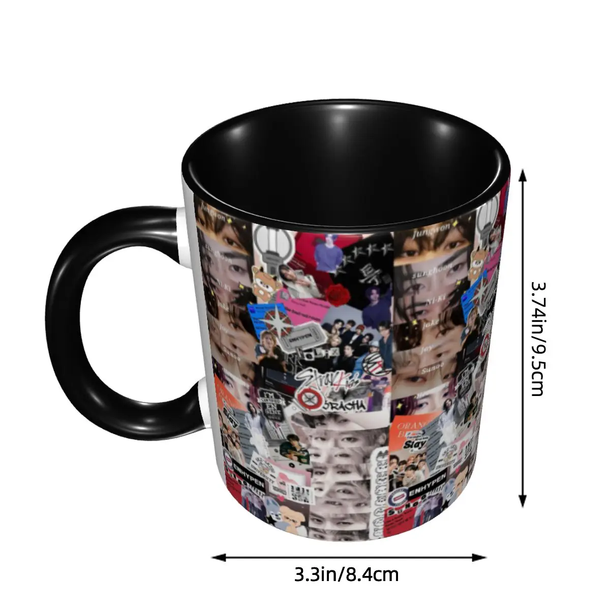 HyunJin Korean Kpop Singer Mug Funny Ceramic Coffee Cups Tea Mugs Milk Cup Drinkware Gift for Friends DIY Custom