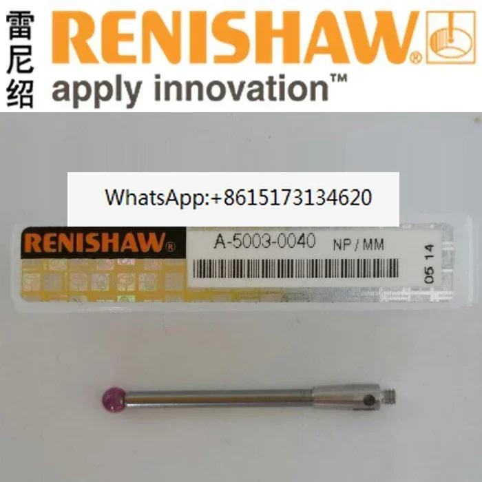 Renishaw Three Coordinate Measuring Needle Probe M2 A-5003-0040 Probe Ruby Probe