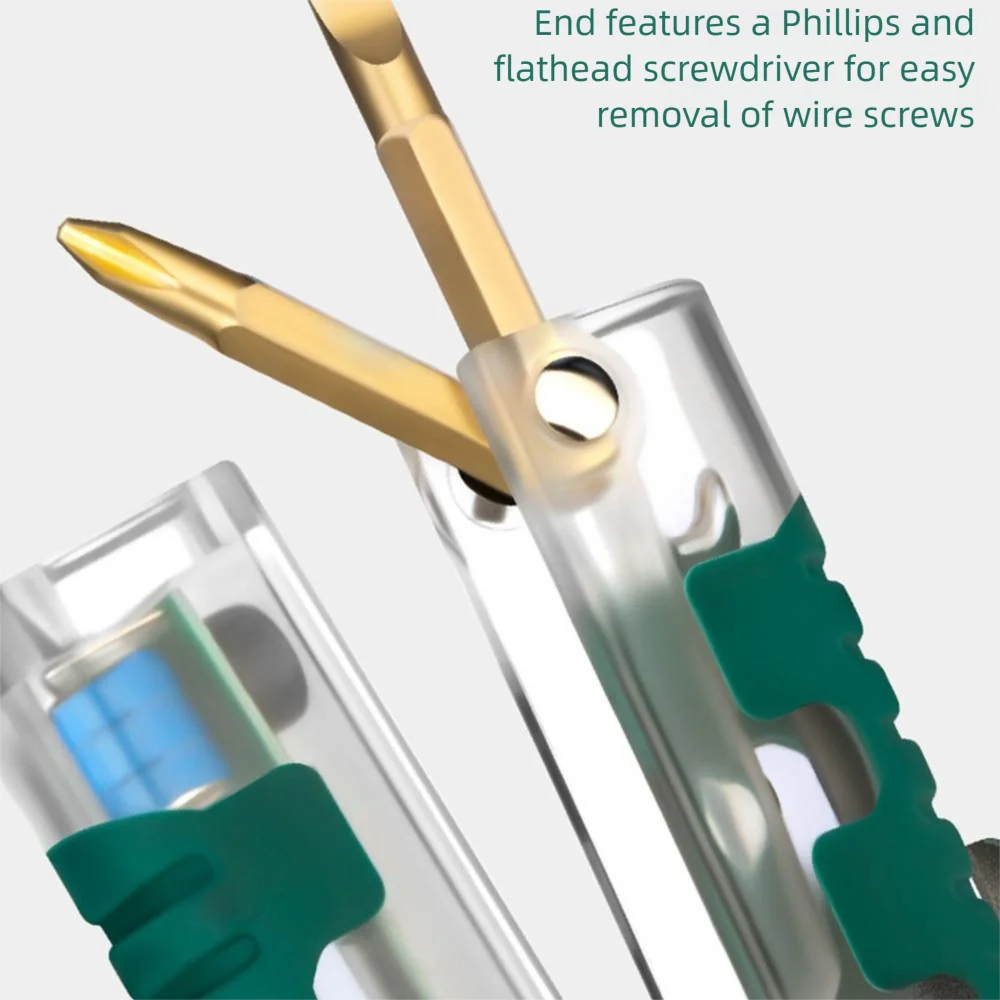 

Voltage Testing Electrician Stripping Plier Cable Cutting Crimping Foldable Wire Stripping Pliers Cable Clamper Efficient Wiring