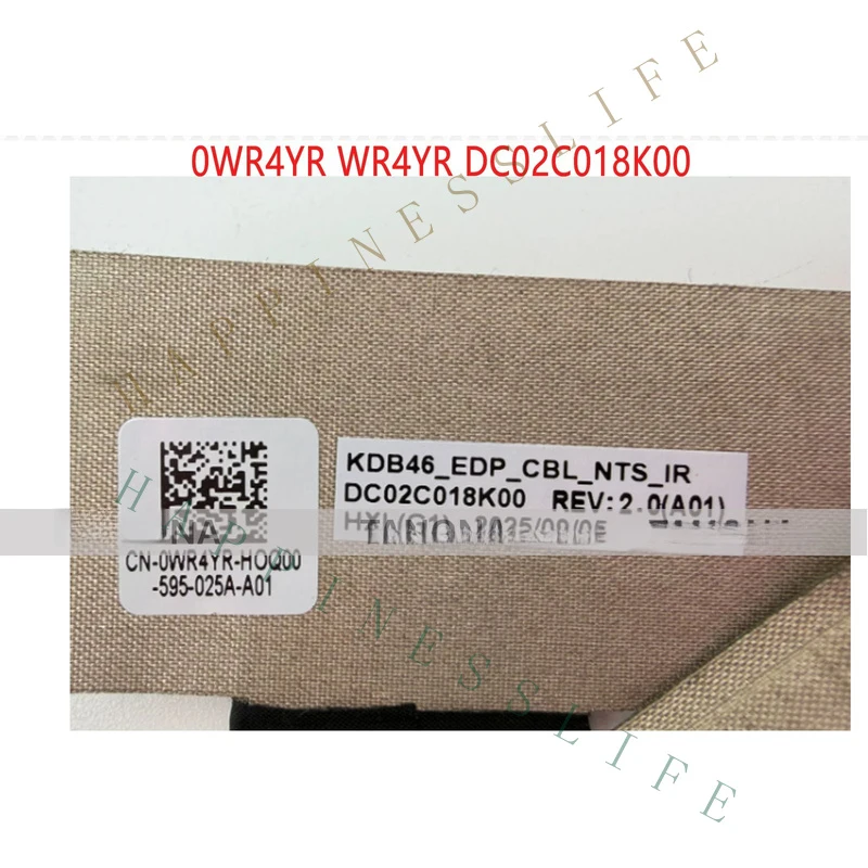 ZR+ Brand New 0WR4YR WR4YR For Dell Pro14 Plus PB14250 KDB46 EDP Cable NTS Infrared LCD Cable