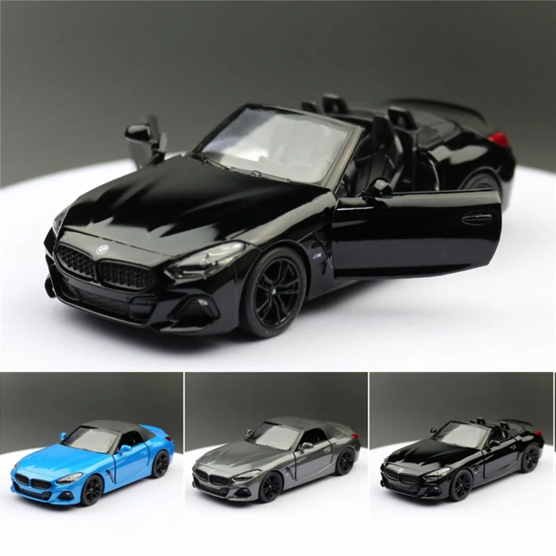 1:34 Z4 Coupe Alloy Convertible Sports Car Model Diecast Metal Race Car Vehicles Model Simulation Collection Childrens Toys Gift