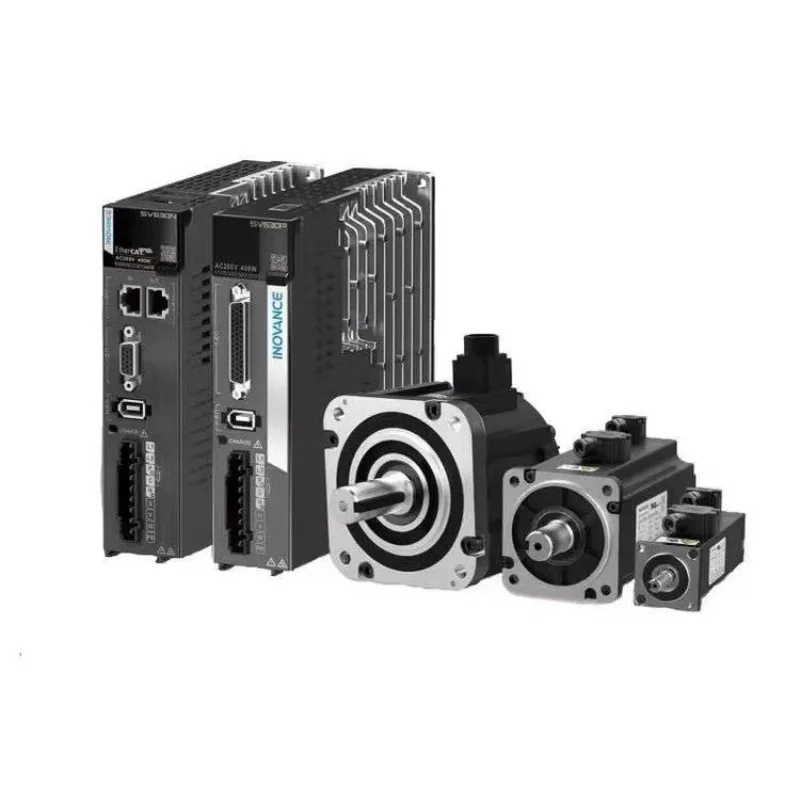 xmsjPrice Cut オリジナル工場製 100W ACサーボモーター ドライブキット付き PLCコントローラー MS1H4-10B30CB SV630NS1R6I