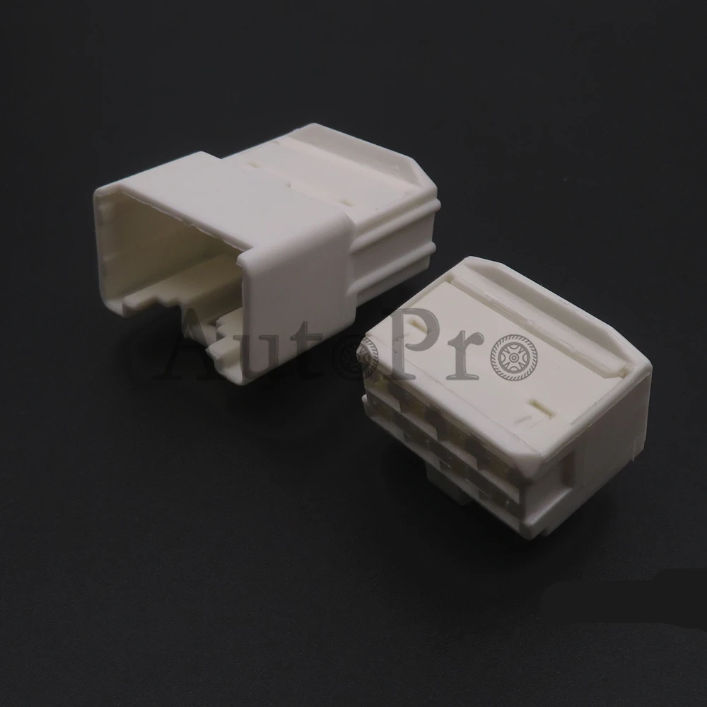 1 Set 8 Hole 90980-11615 AC Assembly  Car Socket White Male Female Socket Auto Electrical Connectors