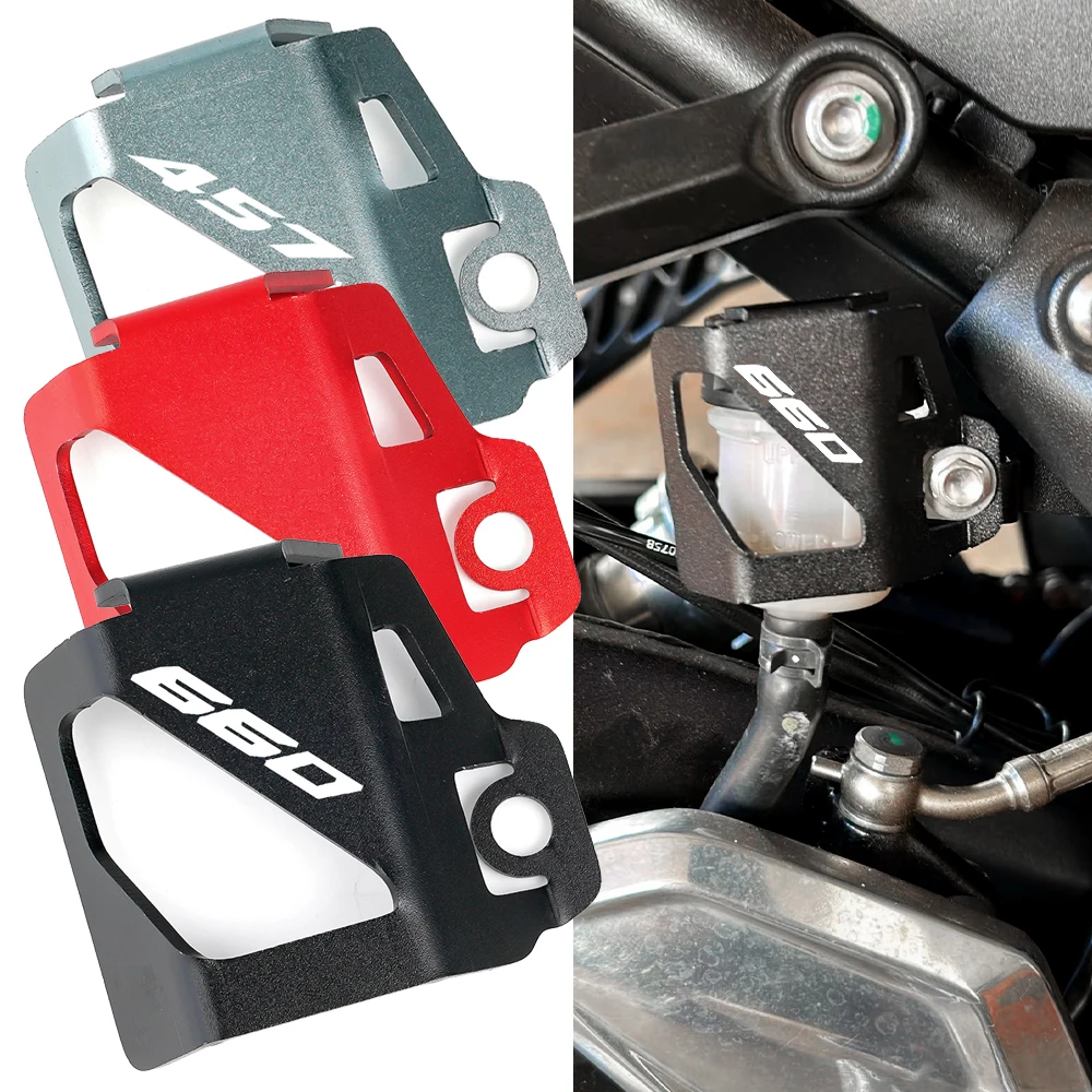 Für RS457 RS 457 2025 2024 RS660 RS 660 Tuono 660 Motorradzubehör Abdeckung des hinteren Bremsflüssigkeitsbehälters Öltankschutz – Detail 1