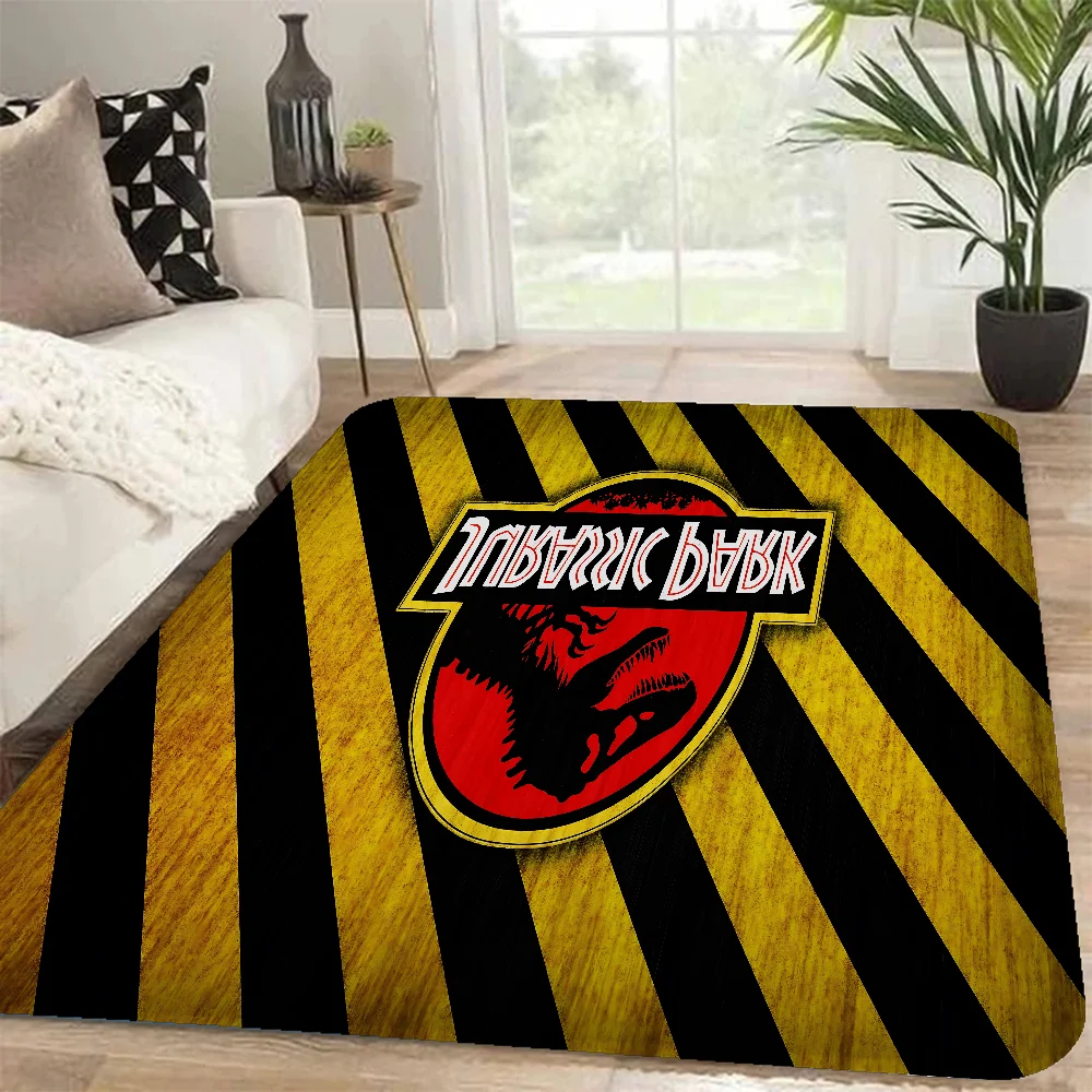 J-Jurassic P-Park Bathroom Mat Anti-slip Absorb Water Long Strip Cushion Bedroon Mat Hotel Decor Mat