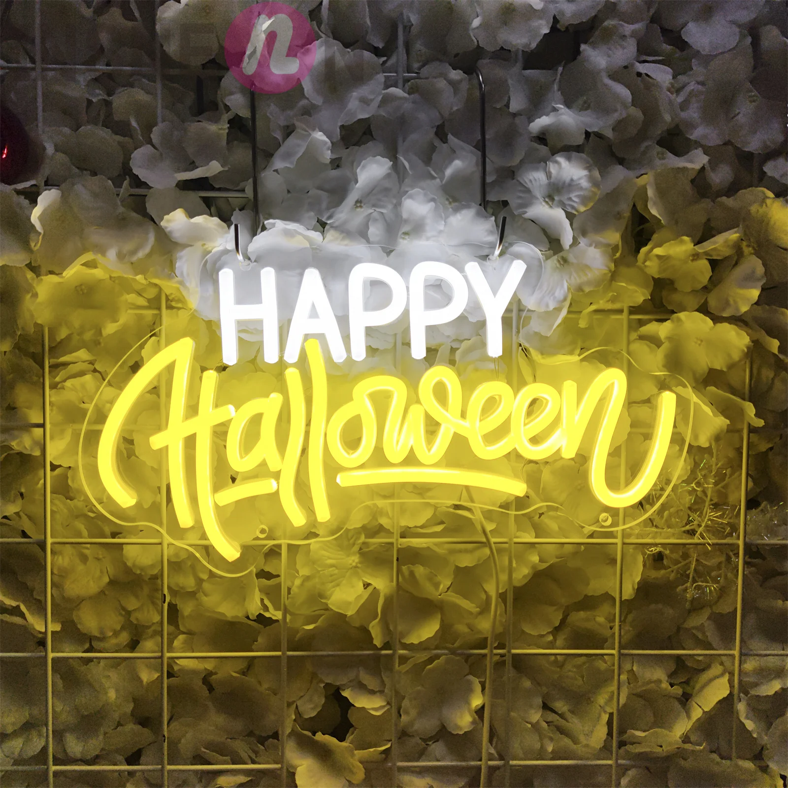 Happy Halloween LED Neon Light Sign, Boda Accessories, Halloween Decoration, Gifts