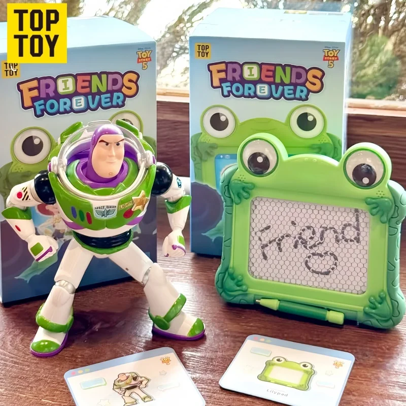 

New TOPTOY Toy Story 5 Forever Friends Series Woody Action Figure Blind Box Collectible Desktop Ornament For Collector