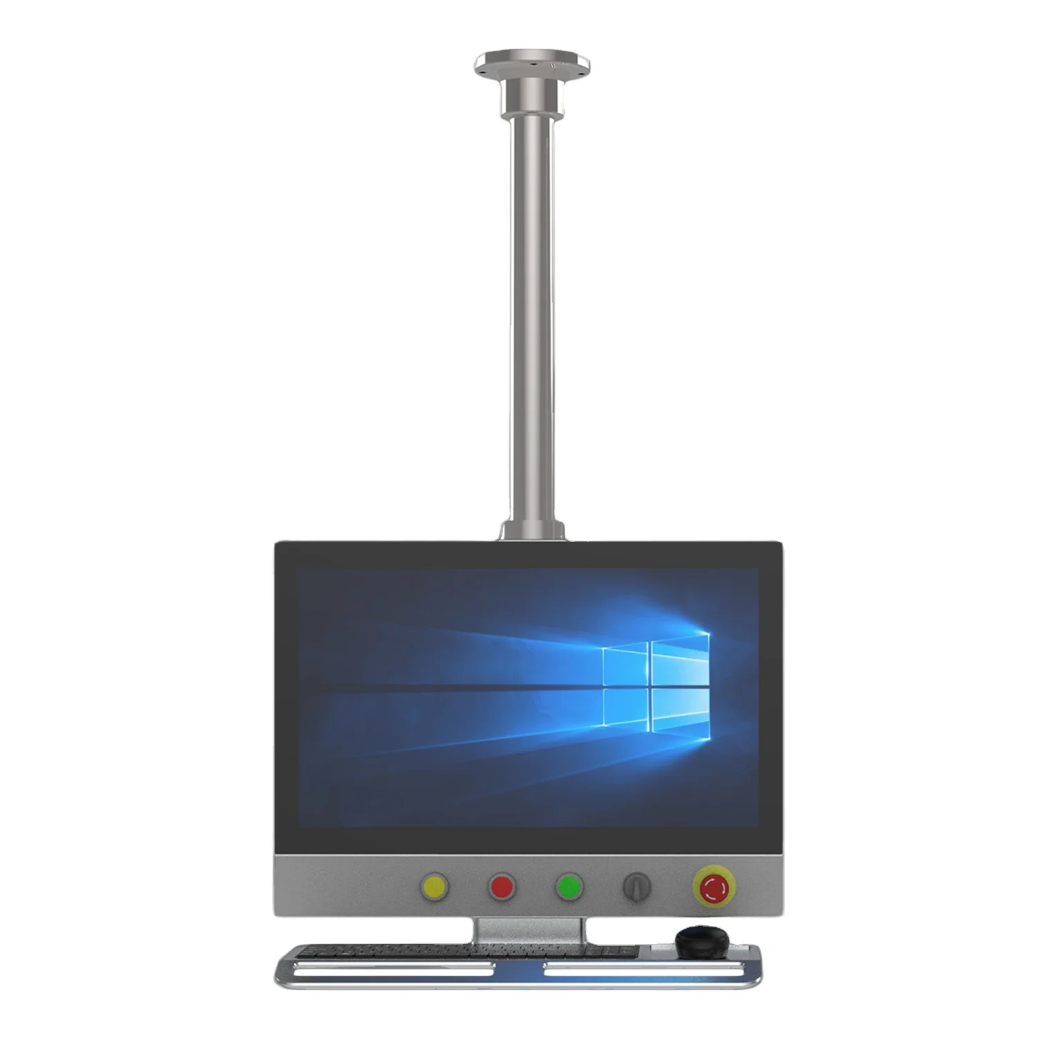 21.5 Inch Industrial Business Capacitive Touchscreen Control Panel DVI Interface Waterproof ARM System Supported Glass  LCD