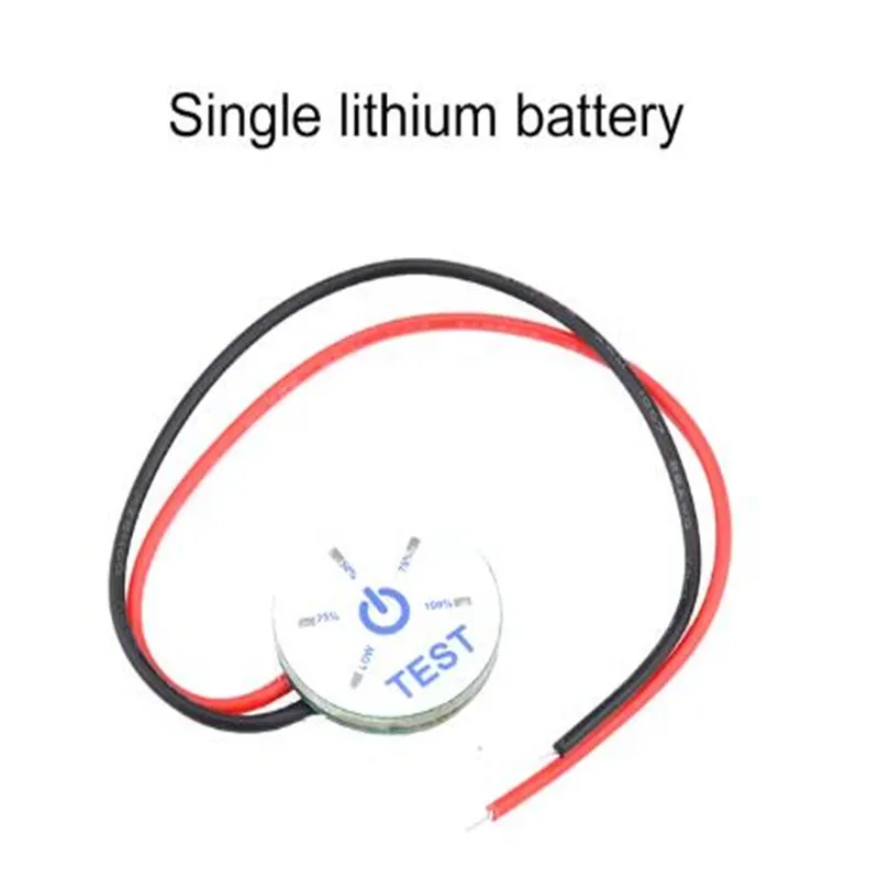 1S 2S 3S 4S 5S 6S Lithium Battery 12V Lead Acid Battery Capacity Indicator 5 LED Display Module with Reverse Connection Function