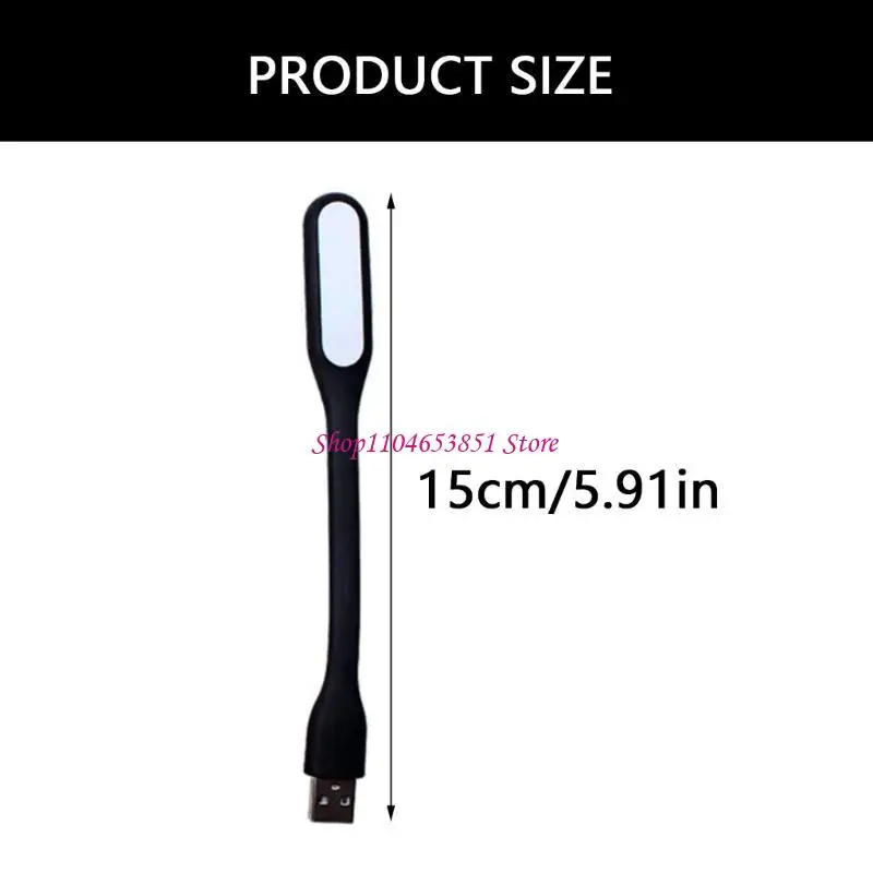 USB 5V LED LED LED Lâmpada portátil Mini Night Light Build-in 6 contas