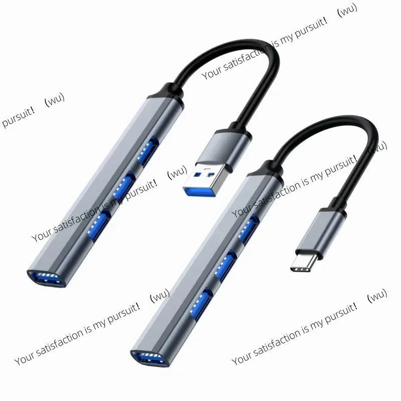 4-Port USB-C Hub 3.0/3.1-Multi-Device Splitter OTG for MacBook/Huawei/Xiaomi/Lenovo & Mor-Plug&Play-Ultra Slim PC Accessory!