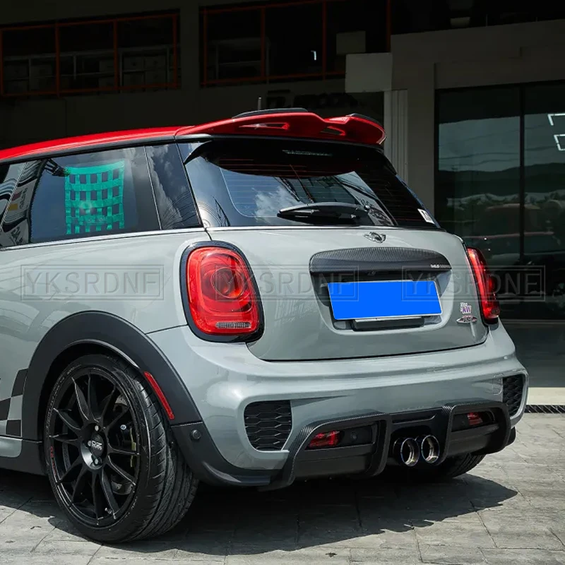 

JCW Rear Bumper Diffuser For Mini F56 JCW Style Carbon Fiber /FRP Rear Diffuser Trim (Replacement)