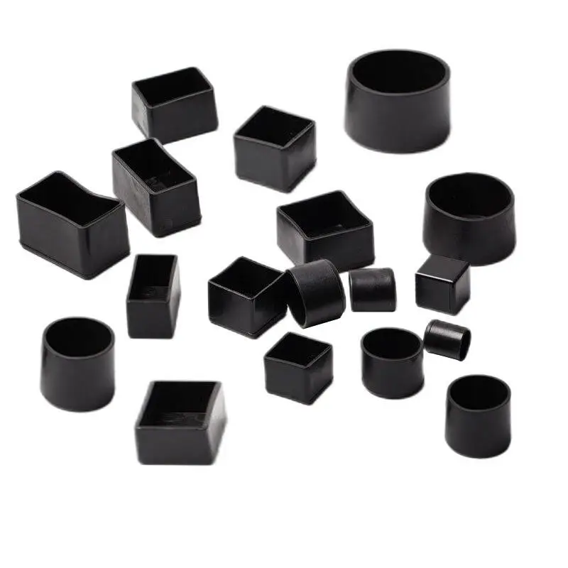 4/8pcs Silicone Chair Leg Caps Non-Slips Floor Protector Pads Furnitures Feet Covers Anti-Scratch Leveling Plugs