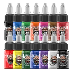 STIGMA 14Colors Tattoo Ink 15ml Professional Pigment Practice Eyebrow Eyeliner Lip Makeup Tattoo Supplies Art Supply Shop