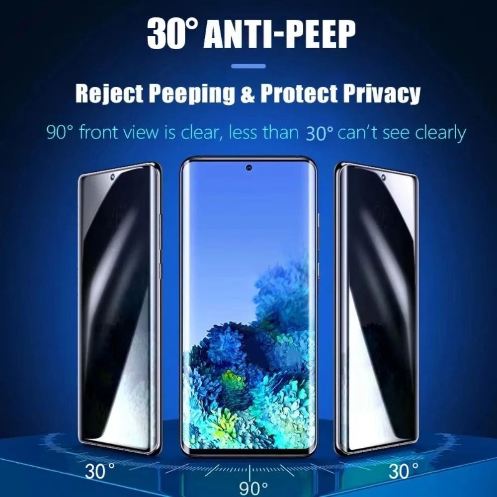 1-4Pcs Anti Spy Hydrogel Film For Samsung Galaxy S26 Ultra A56 5G A57 A37 A16 S25 S24 FE S23 A55 A54 A26 A36 Screen Protector