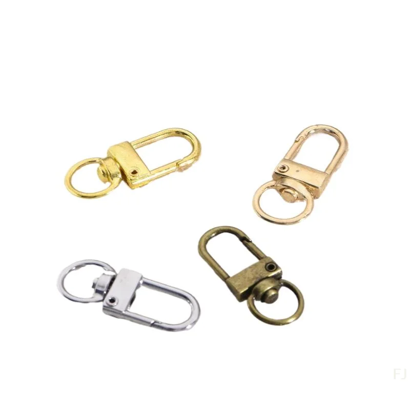 [YU]8pcs/lot Metal Universal Buckle Bag Buckle Multi Color Optional Key Buckle Alloy Buckle Lobster Buckle Bag Accessories