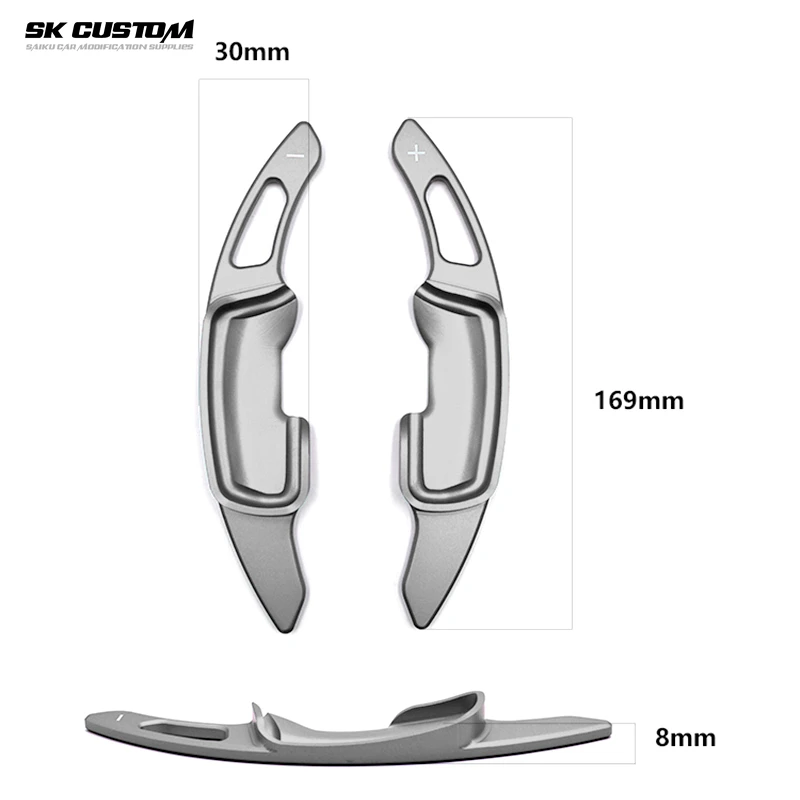 SK CUSTOM Forged Aluminium Steering Wheel Paddle Shifters for Lexus GS 250 GS350 11-20 RX LM Extension Shifter