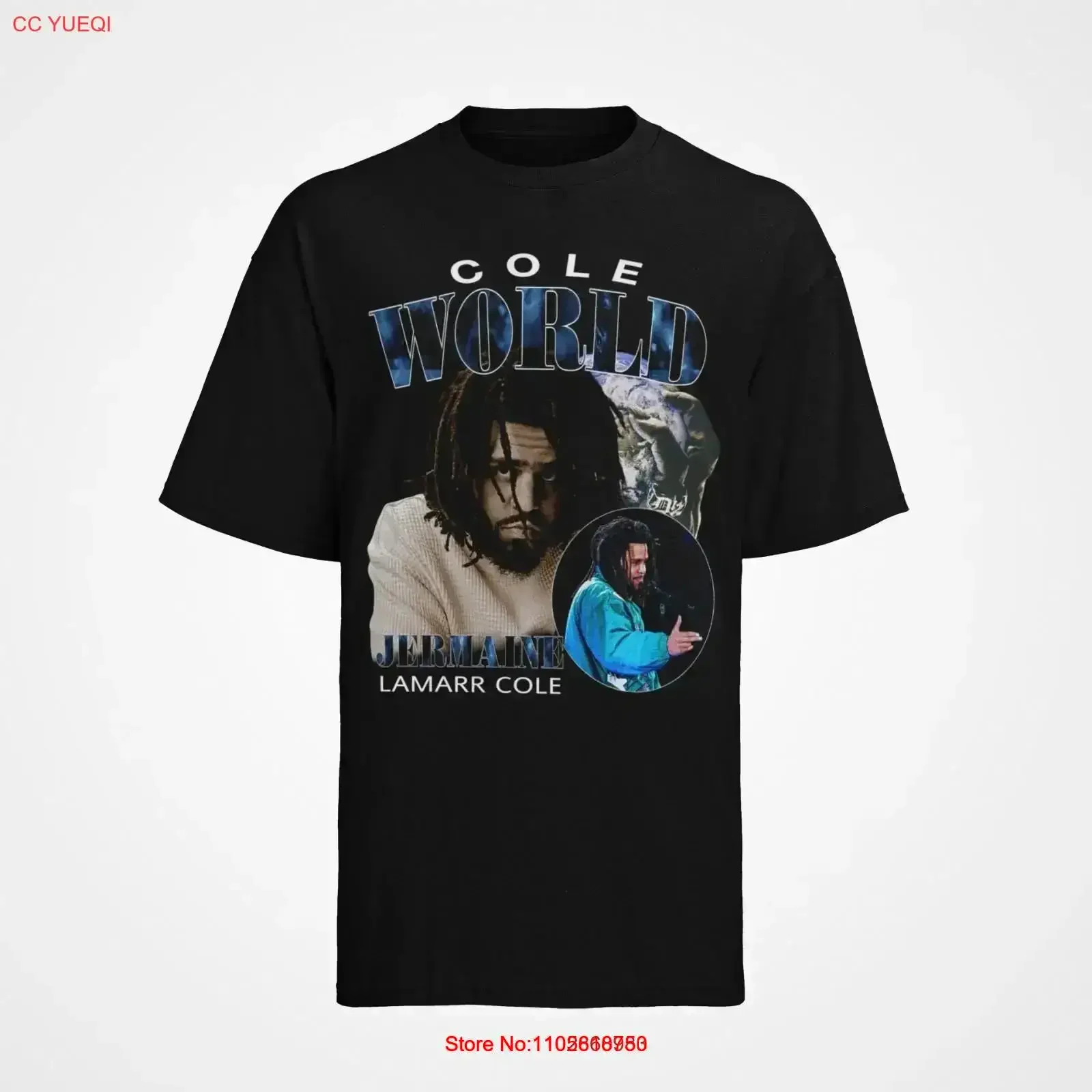 J Cole JERMAINE American rapper concert men's T shirt cotton S XXXL vintage Washed fashion Stylish Slightly Breathable Casual