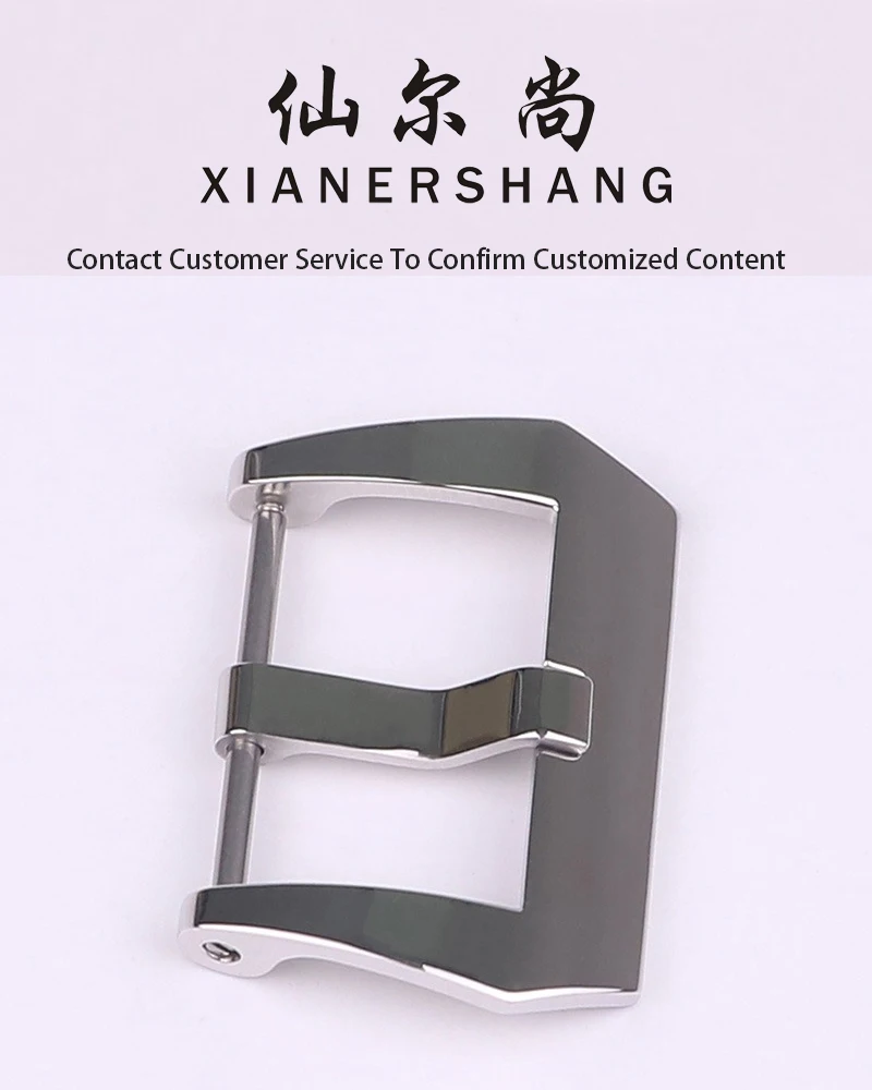 XIANERSHANG Couple Custom Pa-nerai Original Watch Clasp 22MM 24MM 26MM Belt Buckle Stainless Steel Pin Buckle Watch Accessories