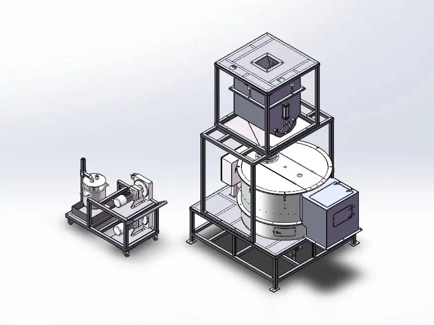 Picture 5: New Arrival Vertical Peanut Seed Mixer High Efficiency Seed Coating Machine