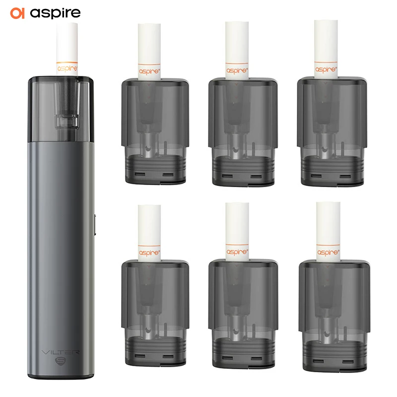 Оригинальный комплект для вейпа Aspire Vilter S, электронная сигарета, мод для вейпа, 500 мАч, бак для электронной сигареты 2 мл, Ом