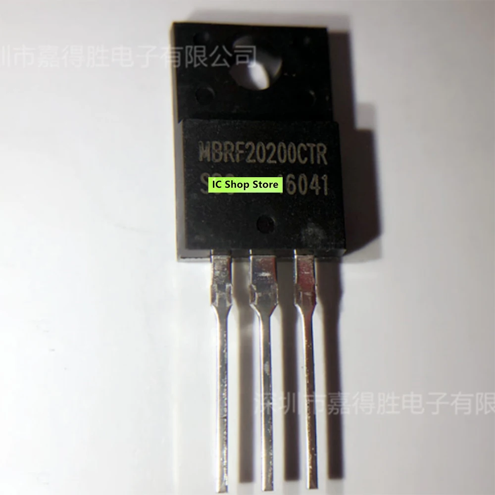 

5pcs/lot MBRF20200CTR TO-220F 100% Original Brand New