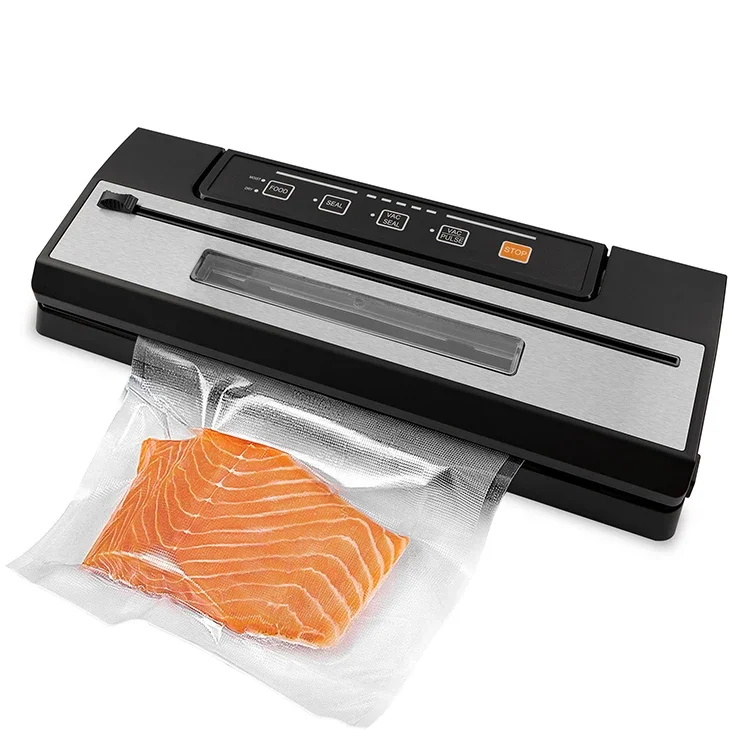 

Commercial and Household Vacuum Sealer Machine with Built-in Cutter Pulse Function Dry Moist and Vacuum Bags