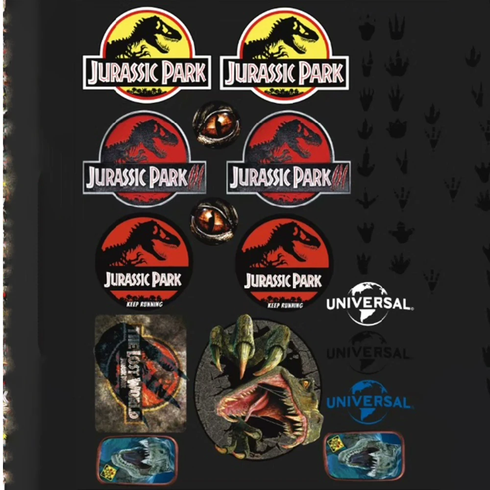 Decoración de pegatina de dinosaurio de carcasa de coche simulada para 1/10 coche trepador de control remoto TRX4 Defender VS4 Sport Jeep AXIAL SCX10 RC4WD D90 piezas