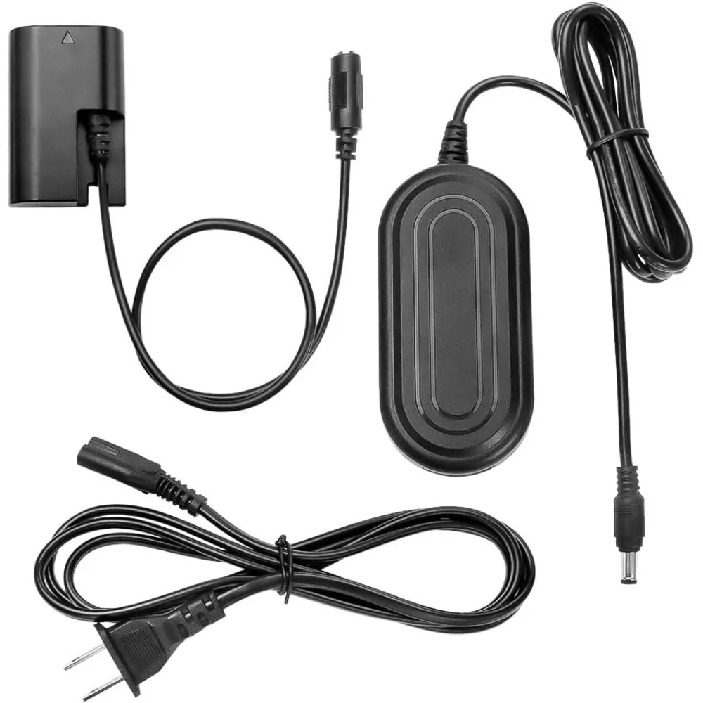 

Alvin’s Cables ACK-E6 AC Adapter DR-E6 DC Coupler Kit, LP-E6NH Dummy Battery Power Adapter Charger for Canon EOS R5 R5C R6 R7