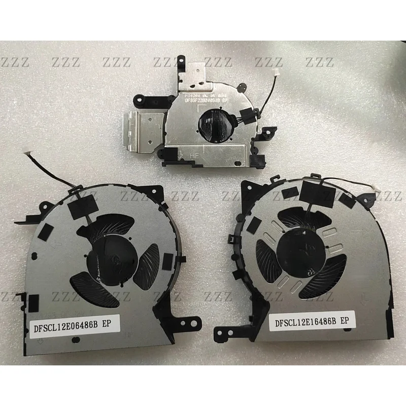 ZZ New for Legion Pro 7 16IAX10H 83F5 CPU GPU Cooling Fan 5F10S14278, 5F10S14279