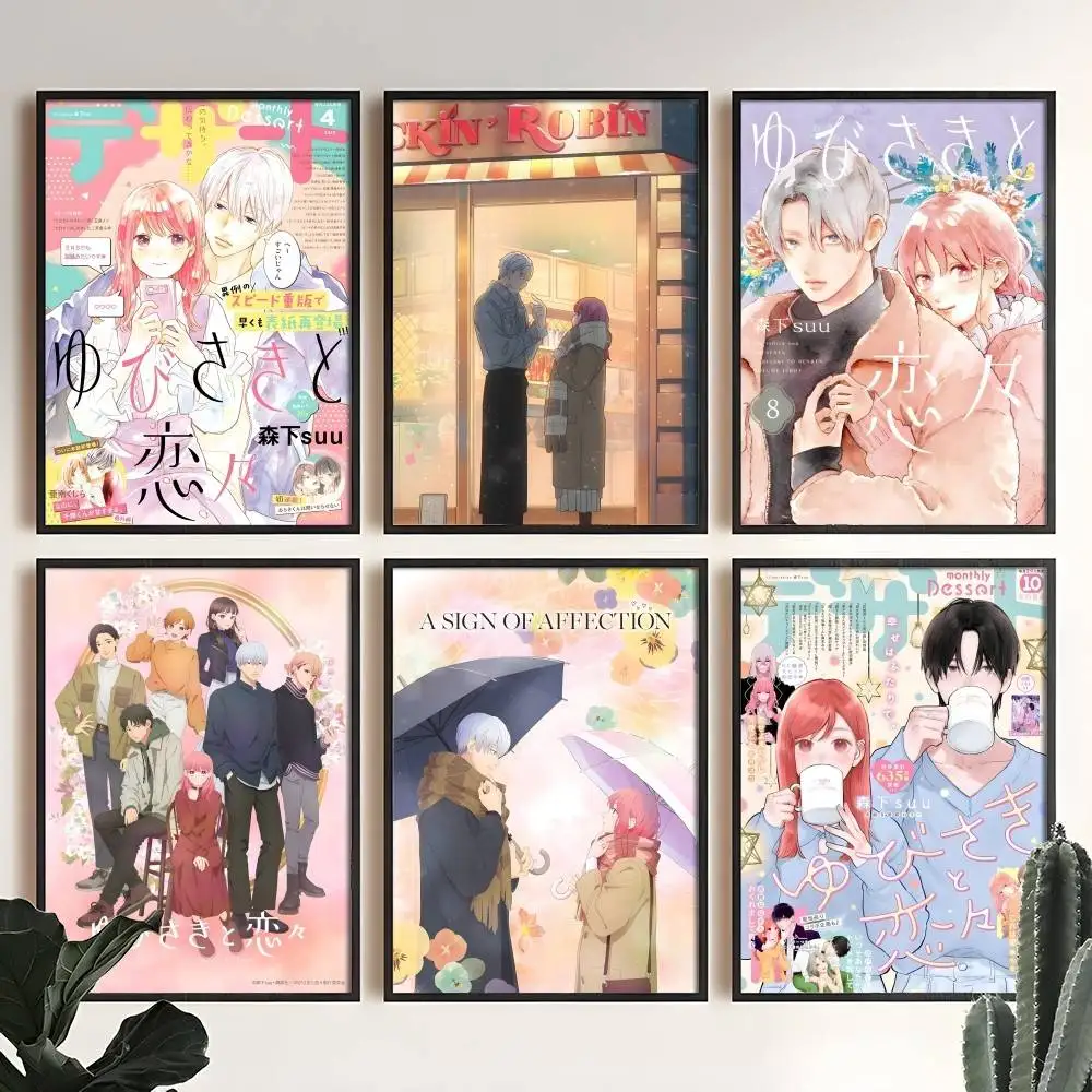 

Classic Anime A-A Sign Of AffectionS Poster Wall Art Print Art Suitable For Living Room Bedroom Bar Parlor Home Decoration Gift