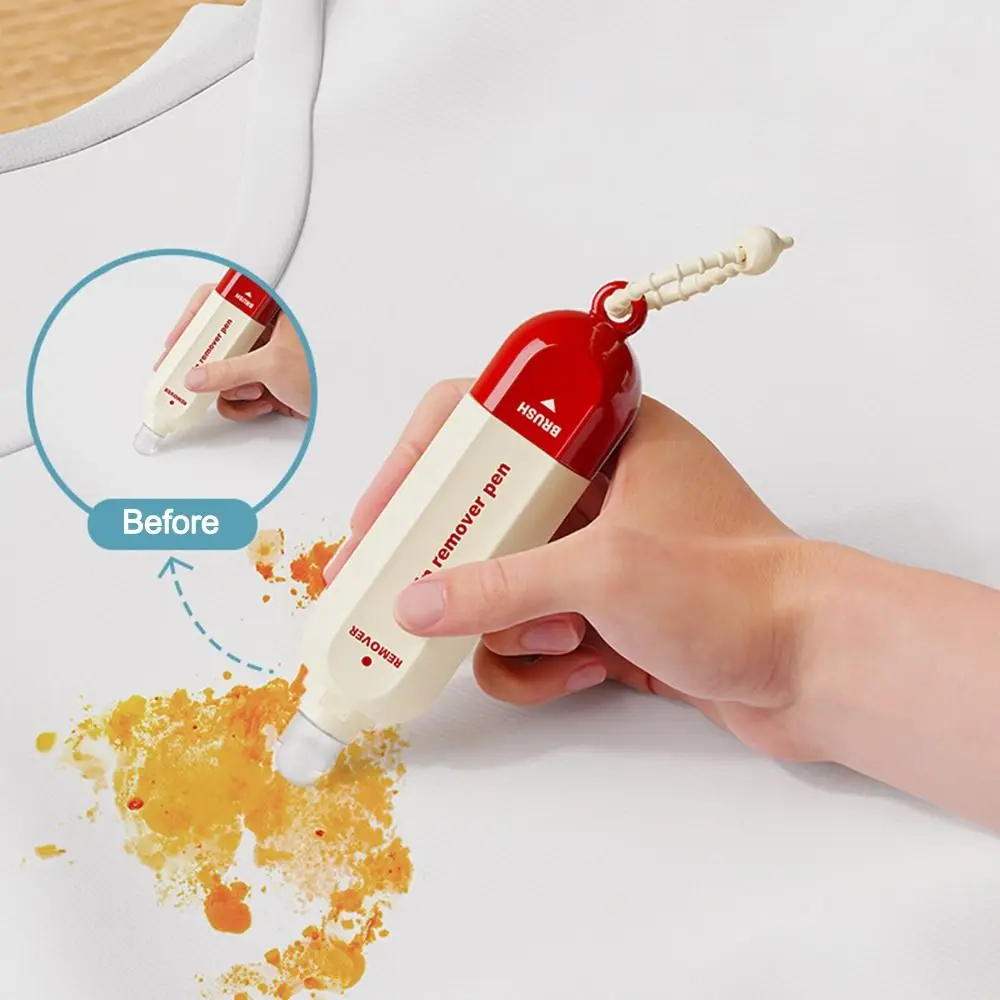 Gifts 15ml Stain Remover Pen Portable Dopamine Waterless Stain Remover with Brush Head Stain Remover Stick