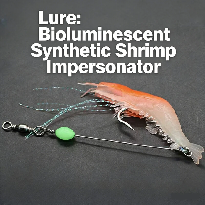 

Высокореалистичные светящиеся приманки для креветок, 5 шт., для ловли баса, мандариновой рыбы, морской рыбалки
