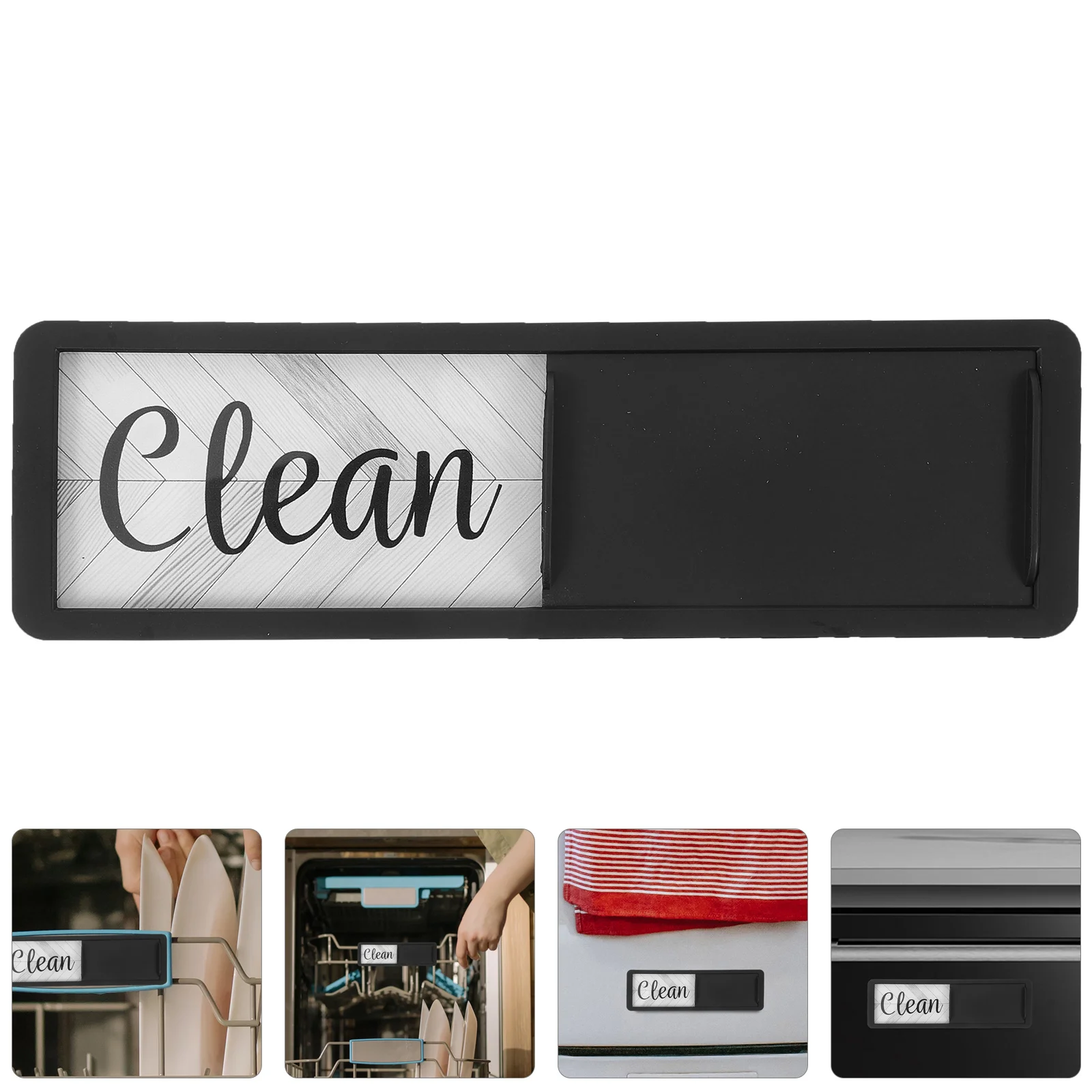 Dishwasher Cleaning Essentials Home Necessities Magnetic Soft Glue Dirty Sign for