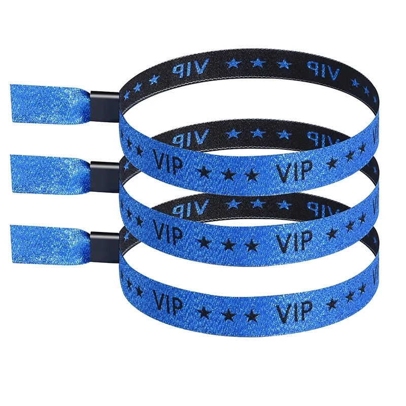 10/30/50/70/100pcs VIP Wristbands Adjustable Armbands Reusable Bracelets for Party, Wedding, Festival, Concert, Exhibition - afbeelding 1
