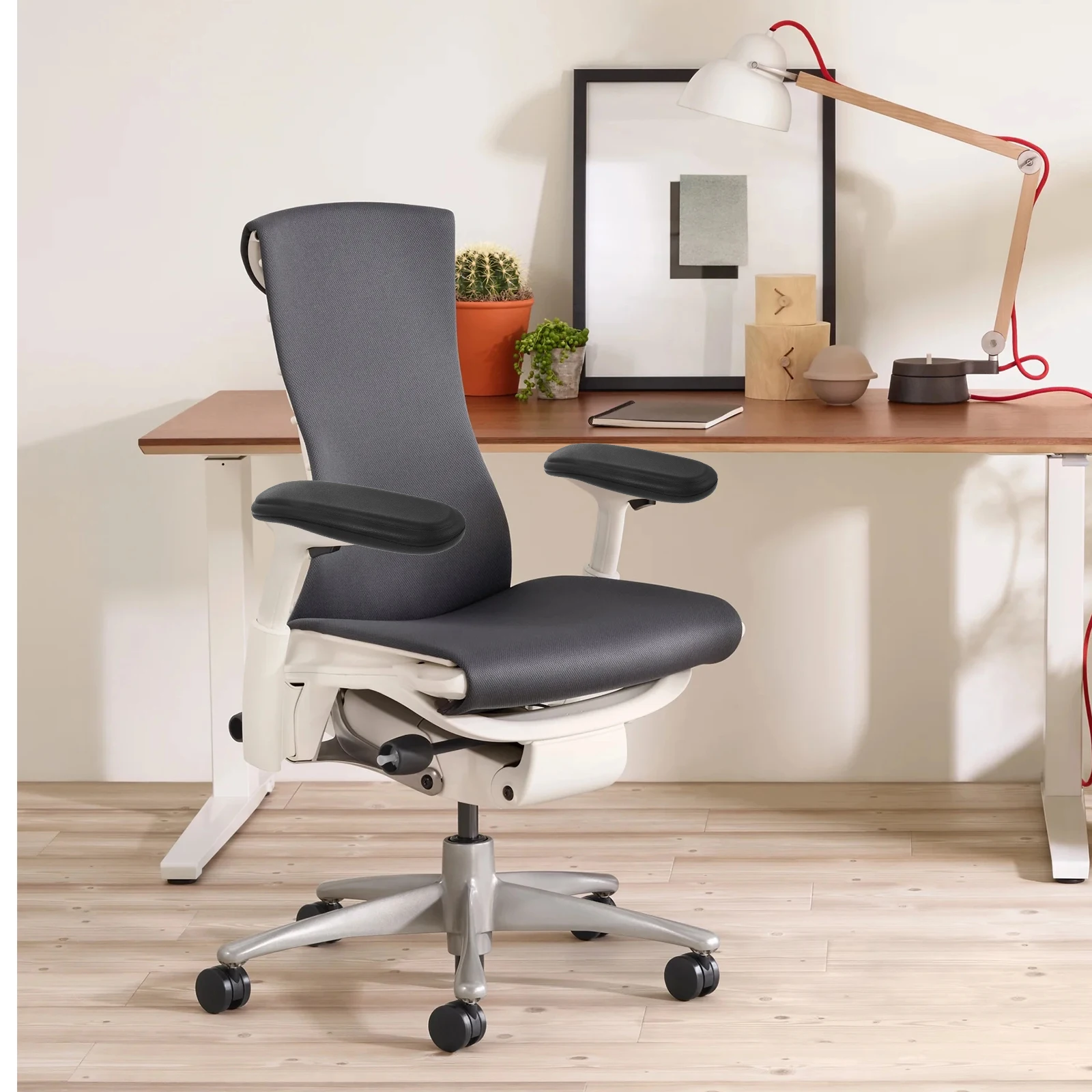 

2pcs Armrest Pads For Office Chair Non-Slip Replaceable Cushion Elbow Support Memory Foam Pad Chair Accessories